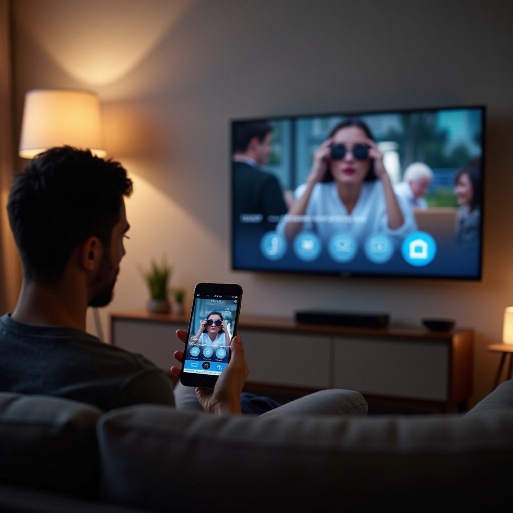 smartphone mit smart tv verbinden